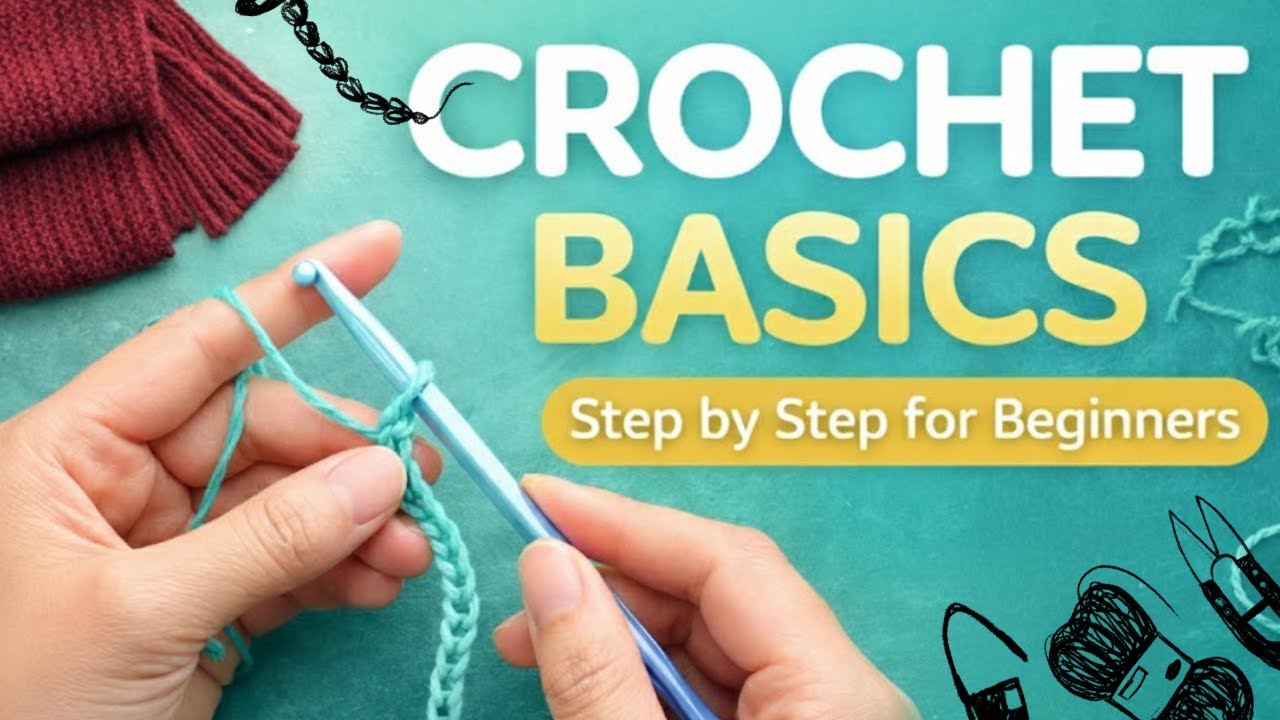 Learn Crochet for Beginners: Making Basic Chains Step by Step