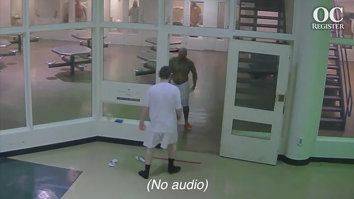 JAIL SURVEILLANCE VIDEO:  Joshua Waring, the son o...