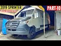 Part-10 2019 Mercedes Sprinter Cargo Van Rebuild - Will all the panels line up???