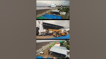 🎤✨ BTS: Prepping for Neeti Mohan’s magic at DNH & DD Monsoon Fest! Stay tuned! 🎶#ConcertPrep