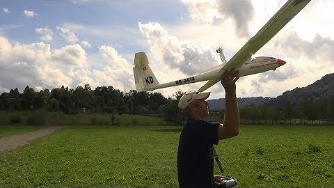 GRAUPNER TELEMETRY AIR-MODUL in my ARCUS M Brunau Allmend ZH