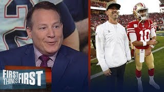 Kyle Shanahan should stick with Jimmy G, talks Brady's future — Mangini | NFL | FIRST THINGS FIRST