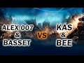 ЮТУБЕРЫ ПРОТИВ ПРОГЕЙМЕРОВ: Alex007 и Basset  против Kas и Bee в 2х2 режиме StarCraft 2