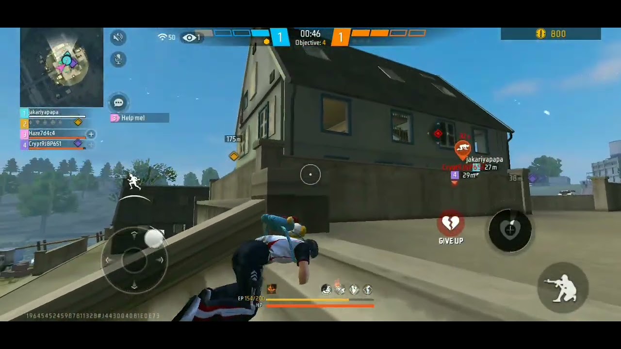 FF Aggressive gameplay☠️☠️  