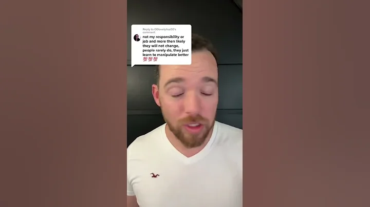 Not your responsibility at all