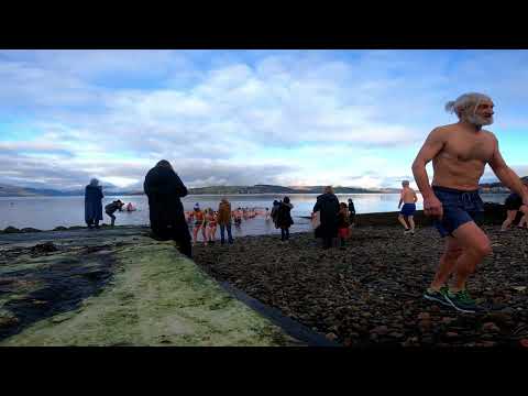 Royal Gourock Yacht Club New Year Swim