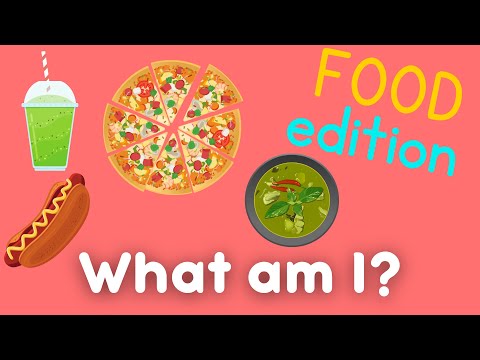 What am I Guessing game FOOD EDITION