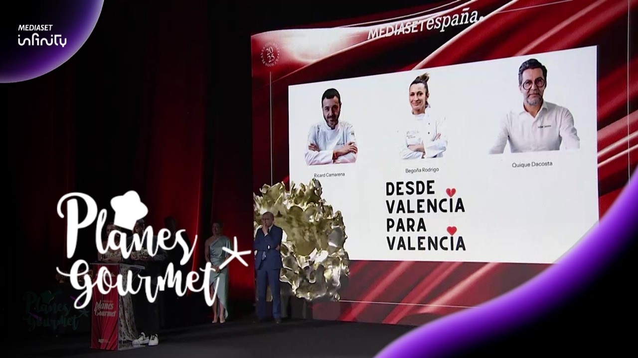 Gala Premios Planes Gourmet: la gran noche de la gastronomía | Planes Gourmet | Mediaset