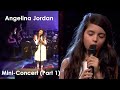 ANGELINA JORDAN (11) MINICONCERT (Part 1-3) &quot;What a Difference a Day Make&quot; Full song😃