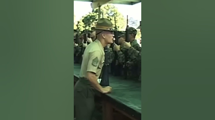 USMC Recruit uses squeaky voice while screaming, gets BLASTED by Drill Instructor #scream #usmc