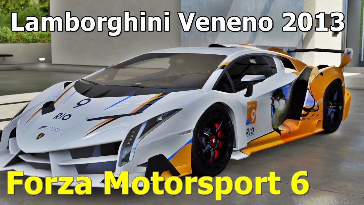 Forza Motorsport 6 - Lamborghini Veneno 2013 - Circuito de ...