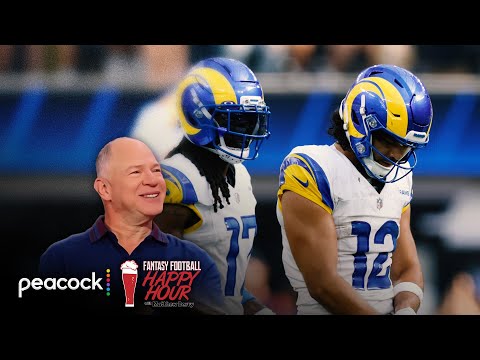 Rams' offense supporting two WR1s with Adams, Nacua | Fantasy Football Happy Hour | NFL on NBC