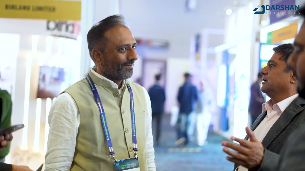 Darshan Industries at PlastIndia Exhibition was full of positive vibes and great energy! 🔥
