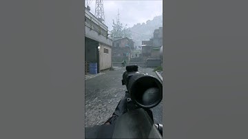 Triple Kill with Sniper in MW3 #Shorts #ModernWarfare3 #MW3