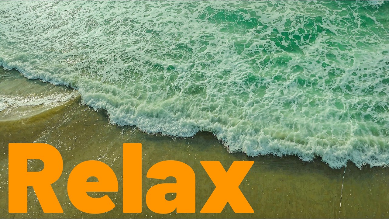 Soothing Ocean Ambience 4K | 10 Hours of Waves for Deep Sleep & Relaxation