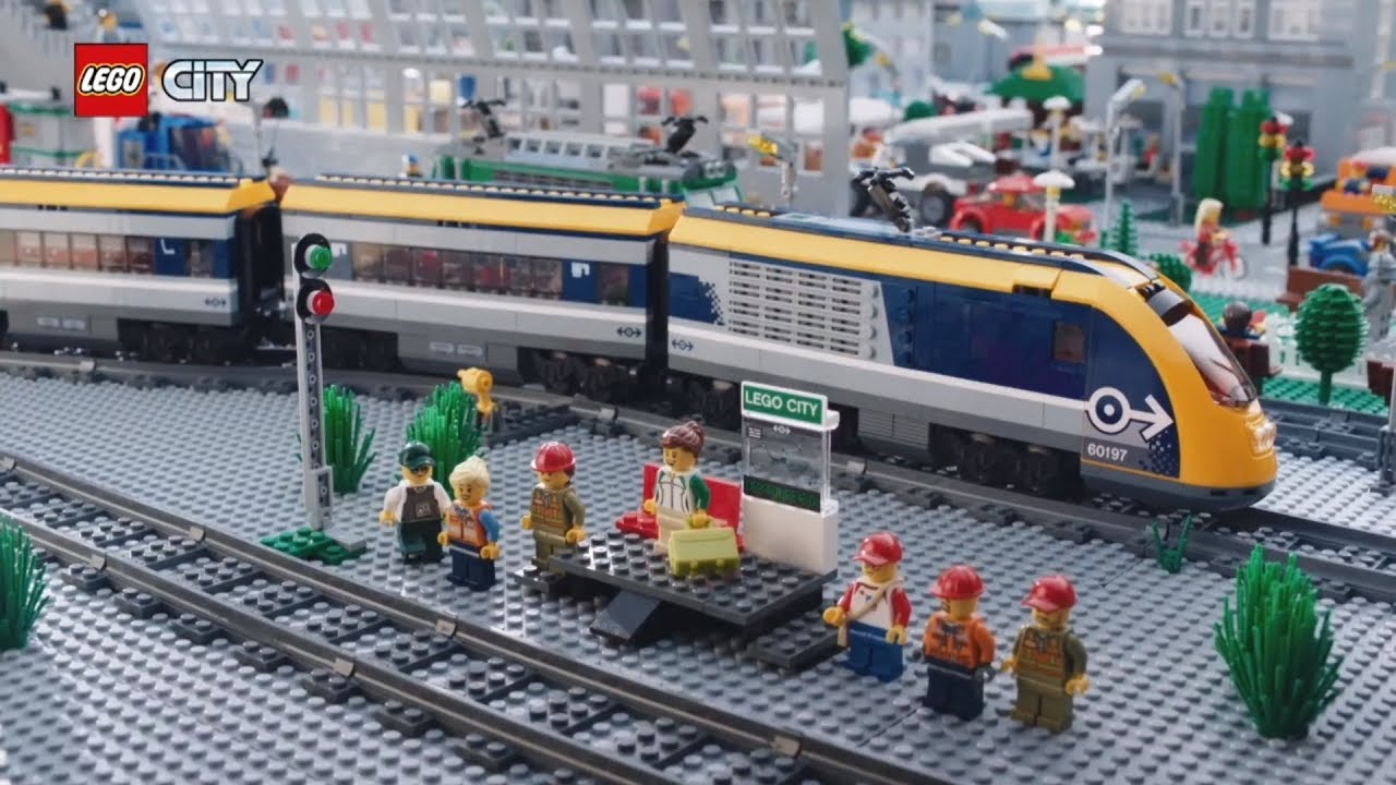 Planet fritaget Lav Publicité 2018 - LEGO - City - Train - YouTube
