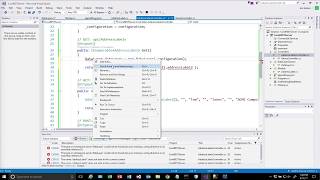 Azure ASP.Net Core 2.0 REST Service Part 3 - GET returns data from database