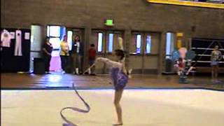Jaime McDonald 2005-2006 Level 6 Ribbon Routine