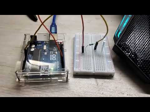 Fading external led