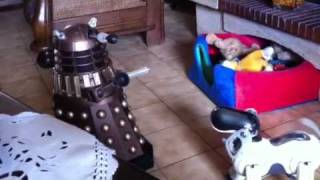 Dalek exterminate Aibo