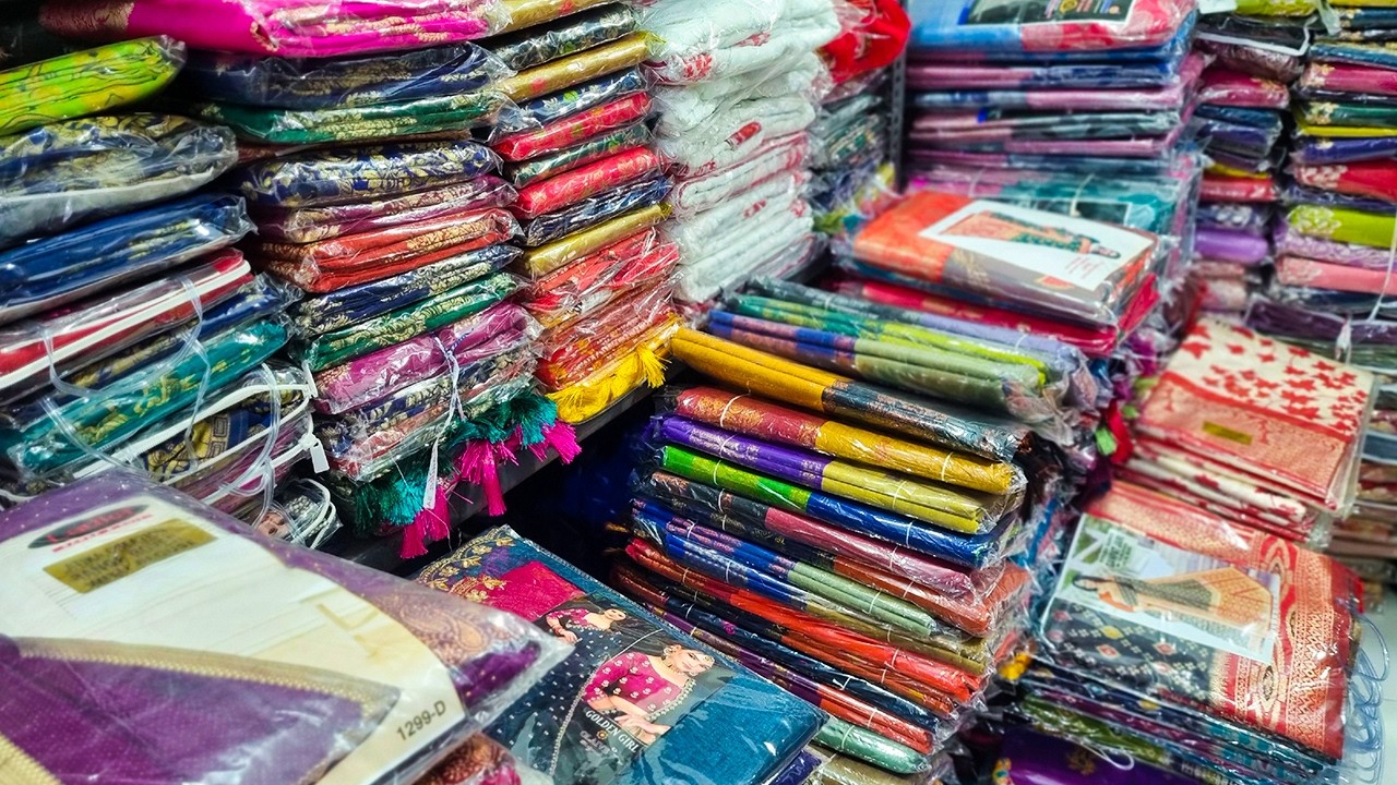 Alo saree center  | Saree Wholesale In Santipur | Santipur Saree Market | Saree Wholesale