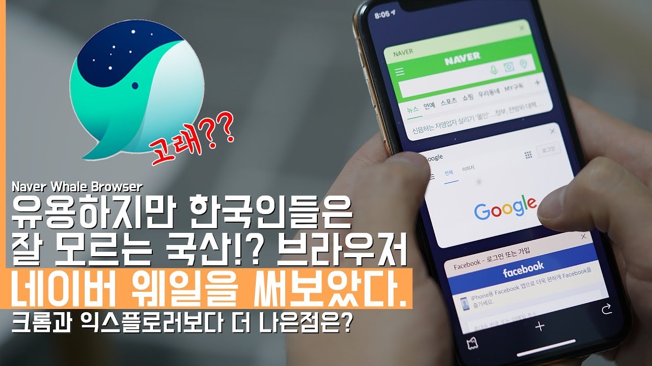 유용하지만 한국인들은 잘 모르는 국산? 브라우저? 네이버 웨일을 써보았다!(Naver Whale Browser)