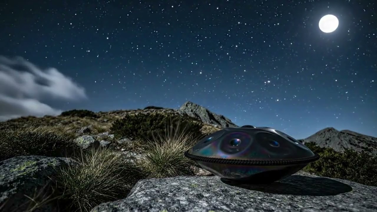 Handpan Lo-Fi in 432 Hz 🌙 Deep Calm, Stress Relief & Emotional Reset | 1 Hour Ambient Flow