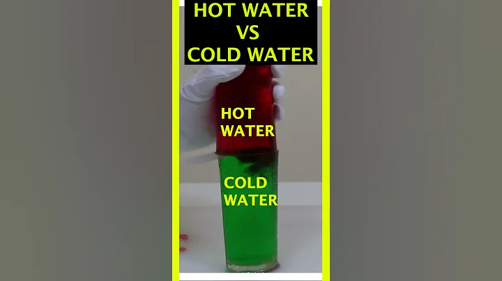 Hot vs. Cold Density Explained! Hot And Cold Water Densities: Hot Water Density Experiment