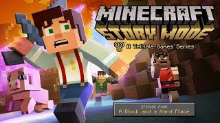 Minecraft Story Mode  - EPISODE 4 A Block and a Hard Place Walkthrough