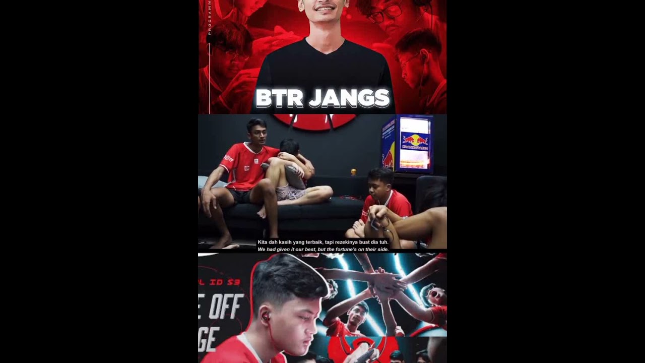 begini cara BTR jangs membangkitkan mental para pemain red alien