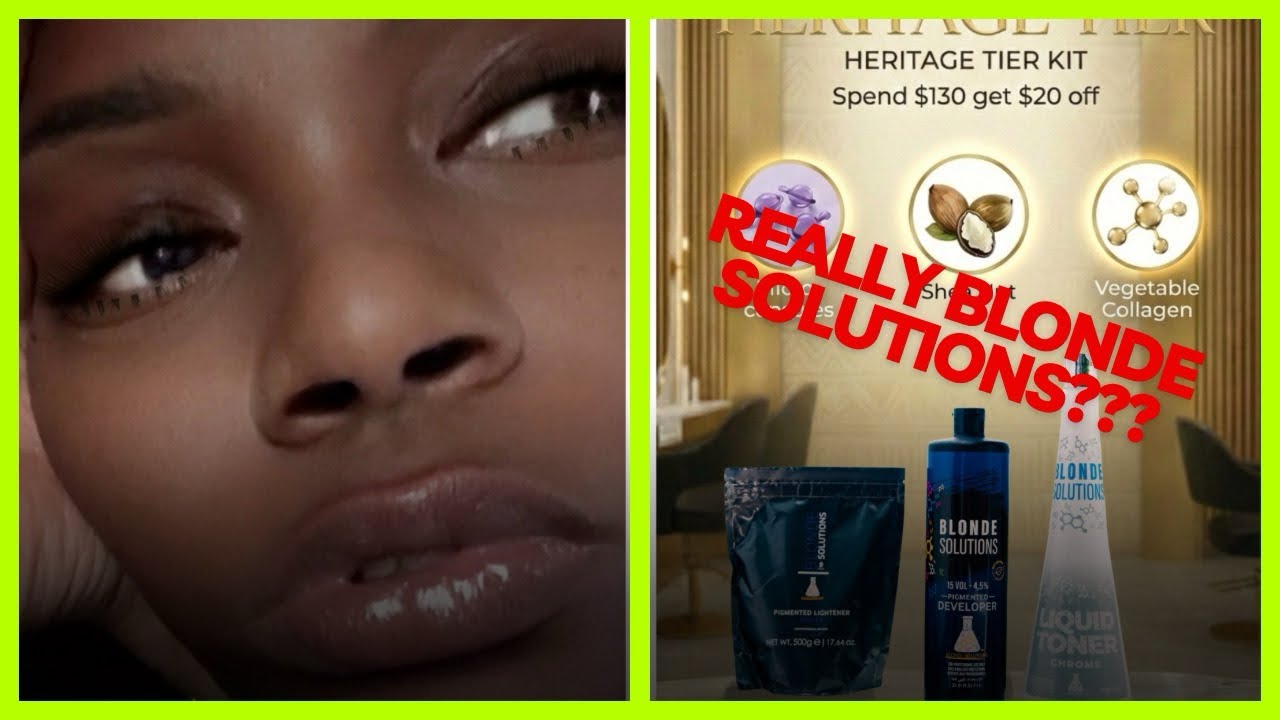 I had to run it back My first time using Blonde Solutions and the mistake I made and results 