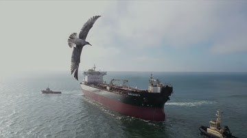 The Shuttle Tanker DAN SABIA at LISNAVE