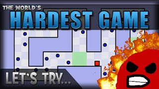 The Worlds HARDEST Game | The RAGE!!