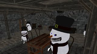 Scary Snowman Horror Granny 1-5 screenshot 1