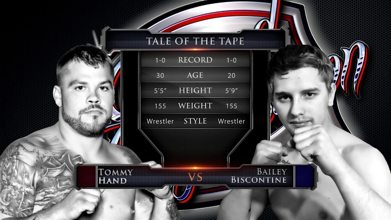 Caged Aggression Challengers 7 "Road to the Big Show" Fight 5. Tommy Hand vs Bailey Biscontine
