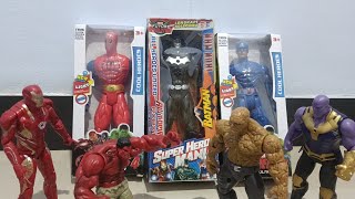 the thing hulk spiderman ironman batman captain america