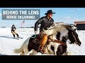 Behind the lens  horse skijoring