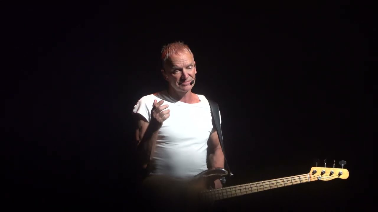 Fortress Around Your Heart, Sting, Cobb Energy Center, Atlanta, 10-22-24, 4K
