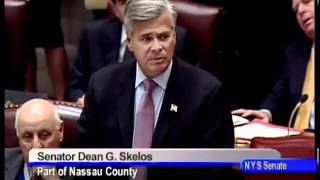 Senate Majority Leader Dean Skelos session comments on the budget resolution - 03/15/11