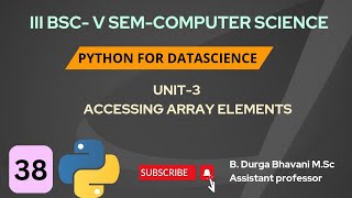 Accessing Array Elements || Displays Array Elements