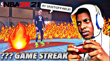 NBA 2K21 I ATTEMPTED A 100 GAME WIN STREAK!!! | BEST POST-SCORER