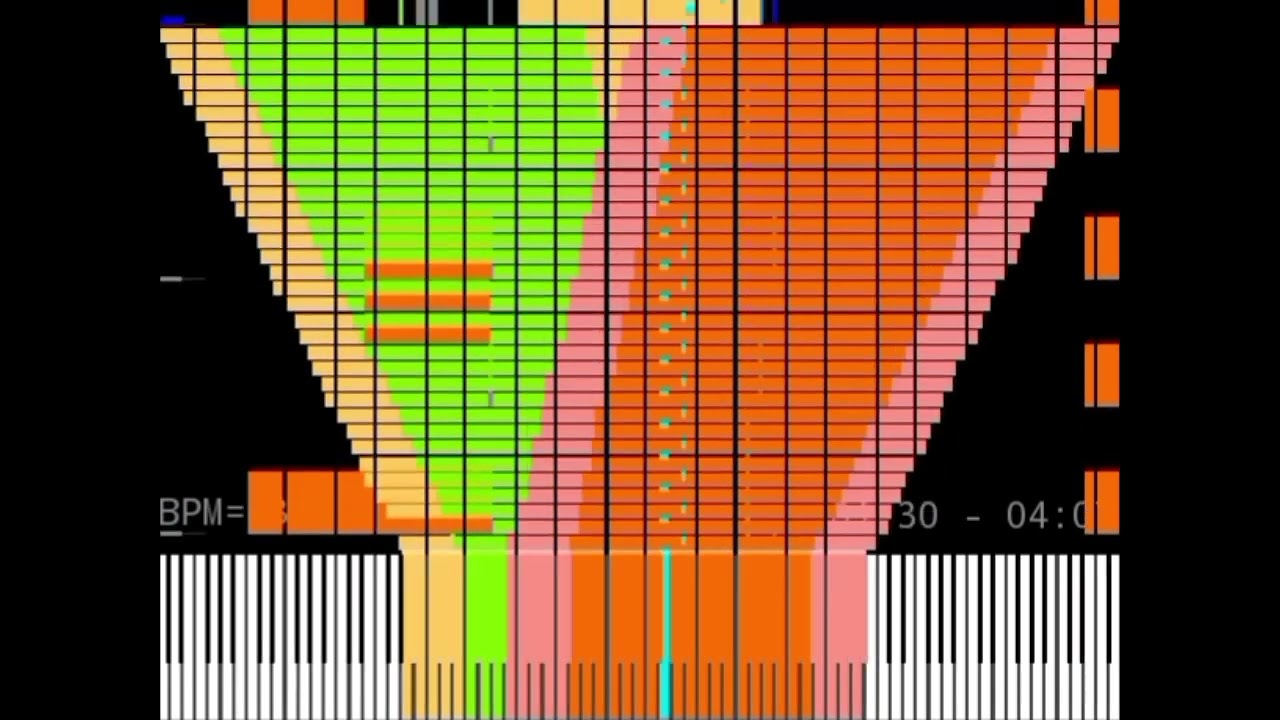 {Black Midi} Toilet Story 6 - 176k notes | midi by KF2015 | 720p 60fps [Midi Voyager free 5.4.11]