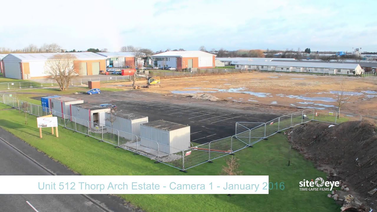 Time-Lapse - Thorp Arch Estate Unit 512 - January 2016