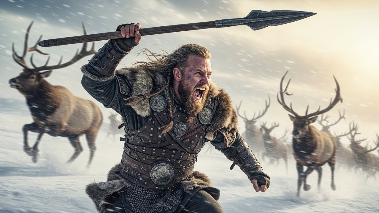 Tracking a Wild Elk herd across the frozen tundra to feed the settlement