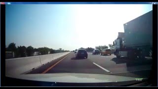 20151229麻豆中山高車禍行車紀錄器前鏡頭