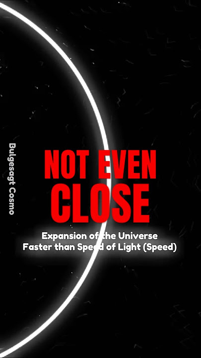 The FASTEST Thing in the UNIVERSE: SPEED COMPARISON [Remake]
