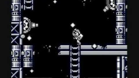 Gameboy Mega Man 4: Ring Mans Stage- No Damage