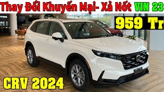 ✅Xả Nốt VIN 23 Honda CRV Cuối Tháng, 7 Chỗ Rẻ Nhất| Giá Lăn Bánh Honda CRV Mới | Topcarvn