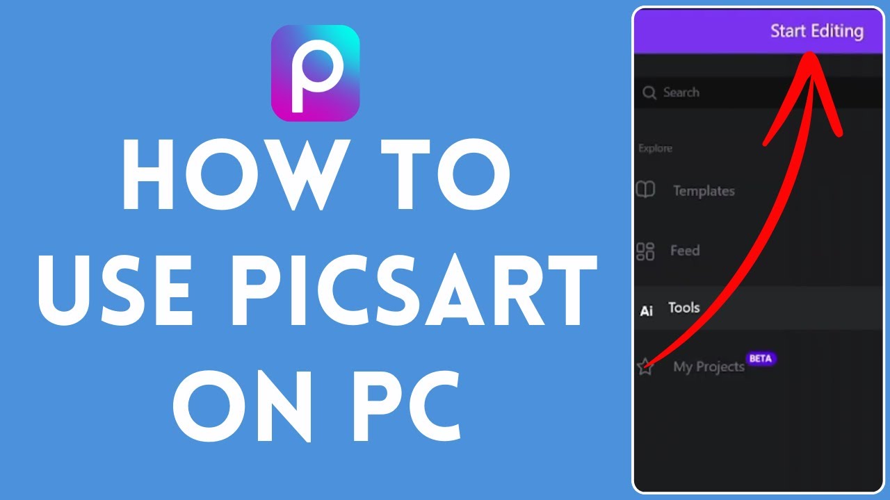 How to Use Picsart on PC 2024 | Picsart in PC - YouTube