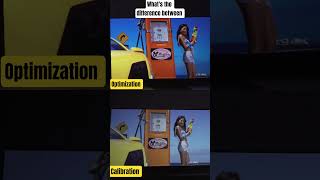 Samsung S90D Optimization vs Calibration
